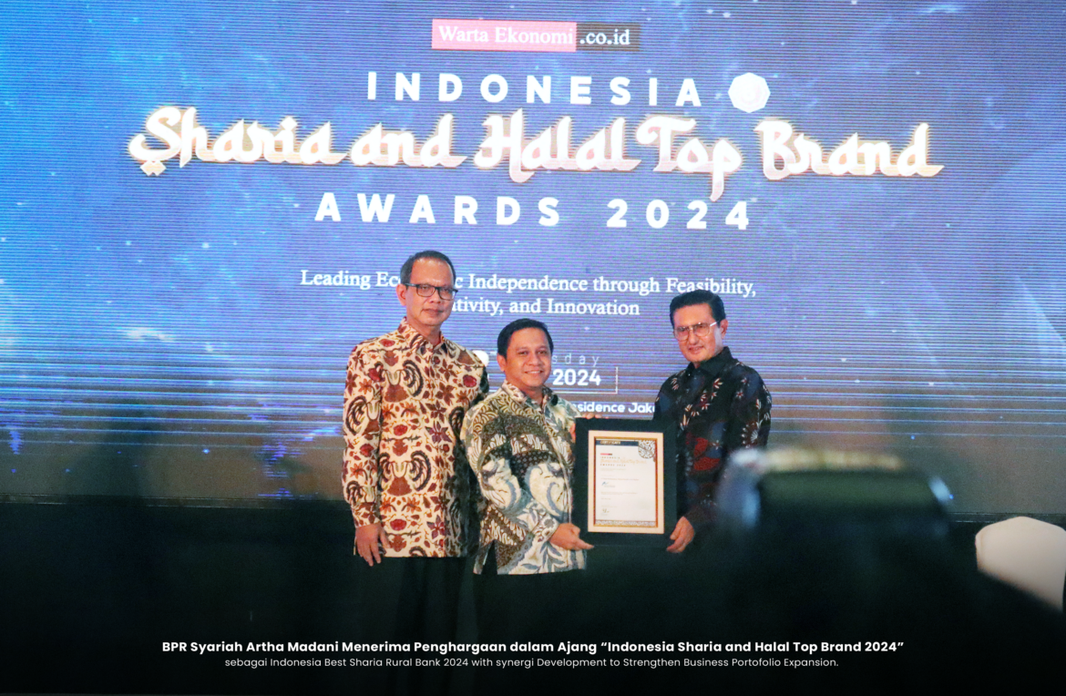 Bprs Artha Madani Sabet Penghargaan Di Indonesia Sharia And Halal Top Brand Award 2024 Bprs 3755